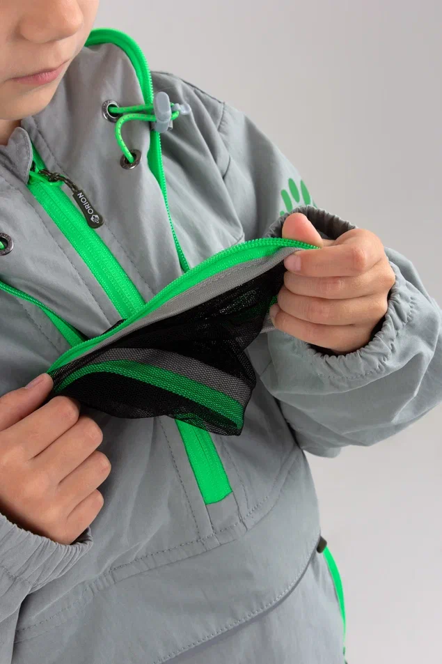 Элит Барьер детский костюм ORION Active, хол.серый