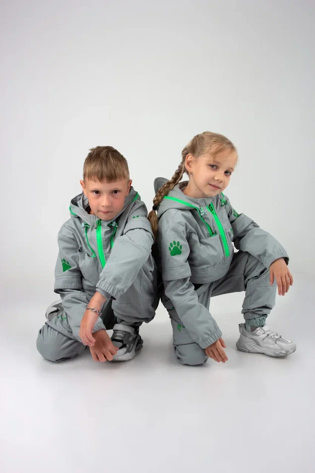 Элит Барьер детский костюм ORION Active, хол.серый