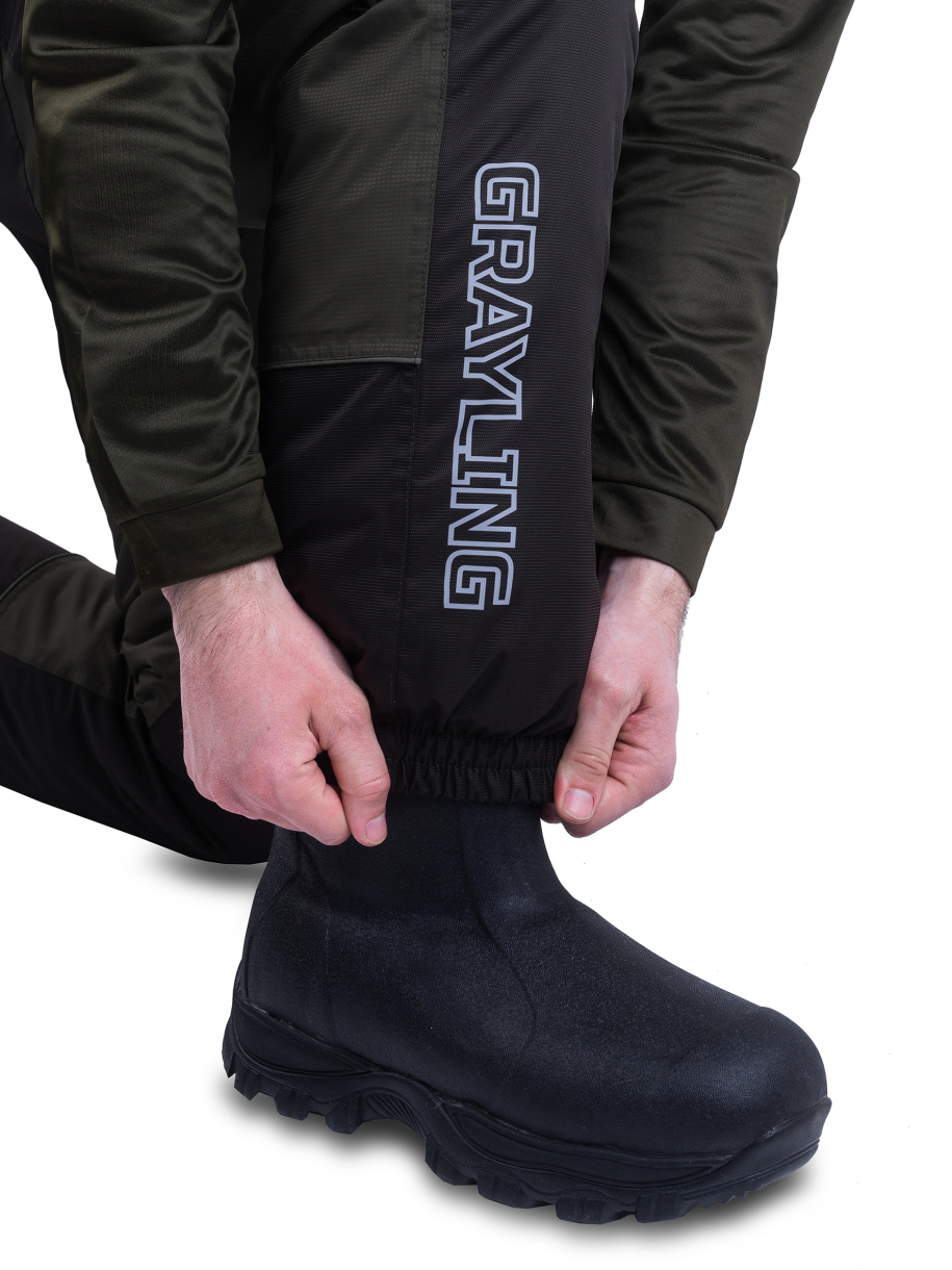 Скат V2 костюм для рыбалки GRAYLING, зимний -45, хаки