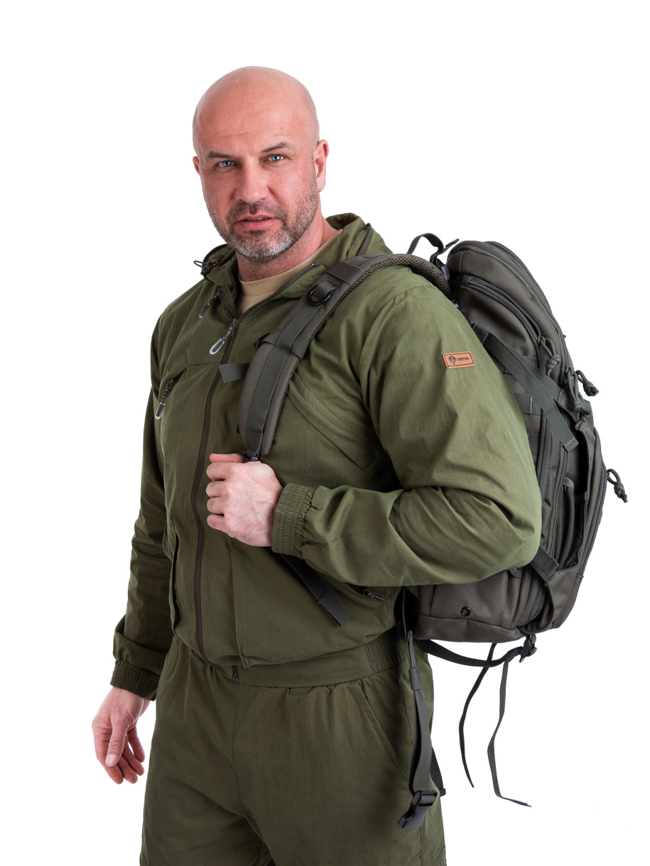 Рысь костюм с сеткой ORION Active, т.хаки