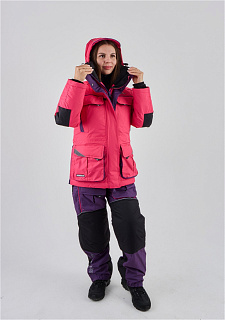 Камчатка МАГМА женский костюм для рыбалки GRAYLING зимний, фуксия Камчатка МАГМА женский костюм для рыбалки GRAYLING зимний, фуксия